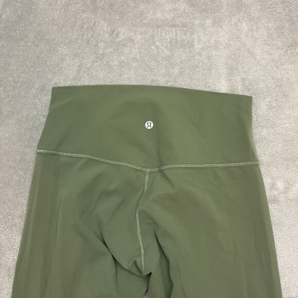 Lululemon Align Leggings Women’s Size 10 Green Yoga - Picture 8 of 11
